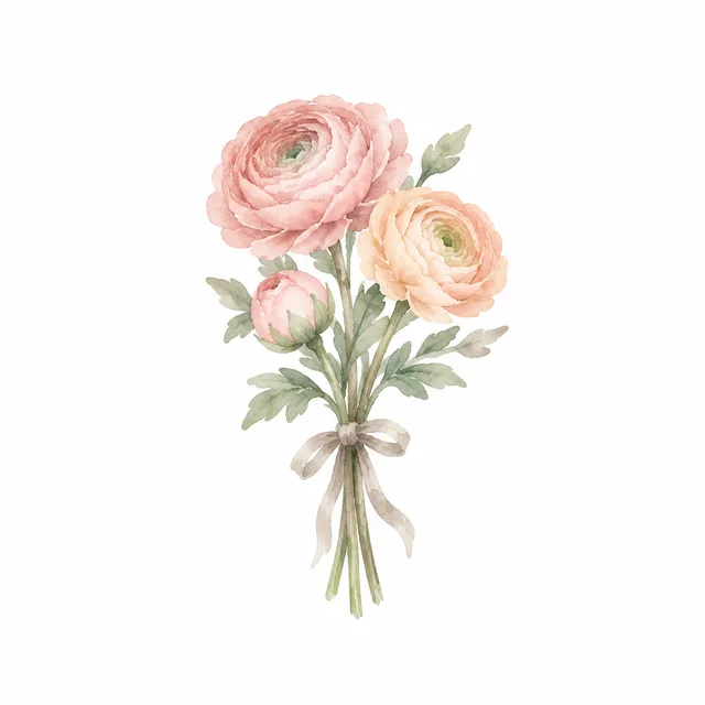 Watercolor florals — 3
