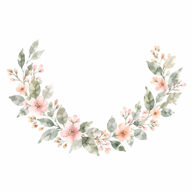 Watercolor florals — 4