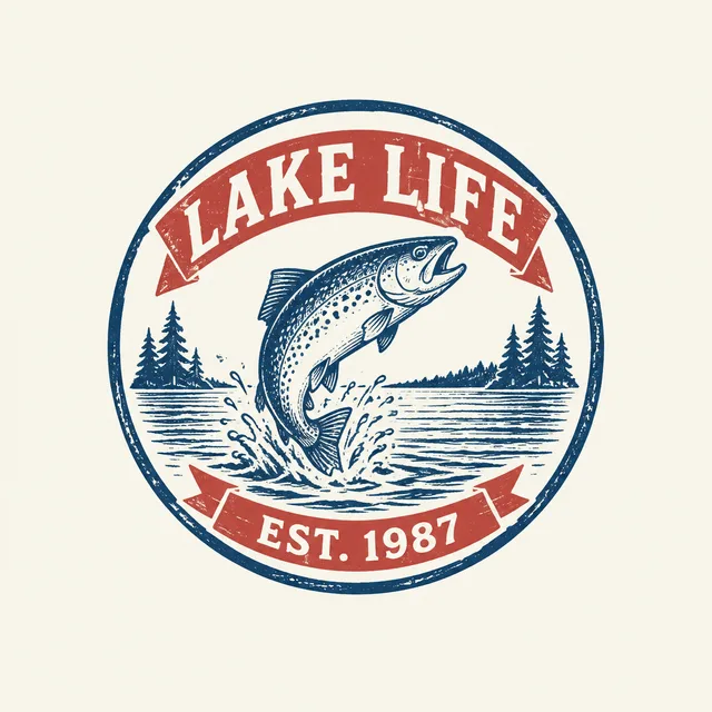 Vintage badge — 1