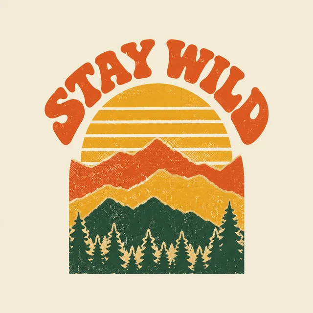Retro screen print — 1