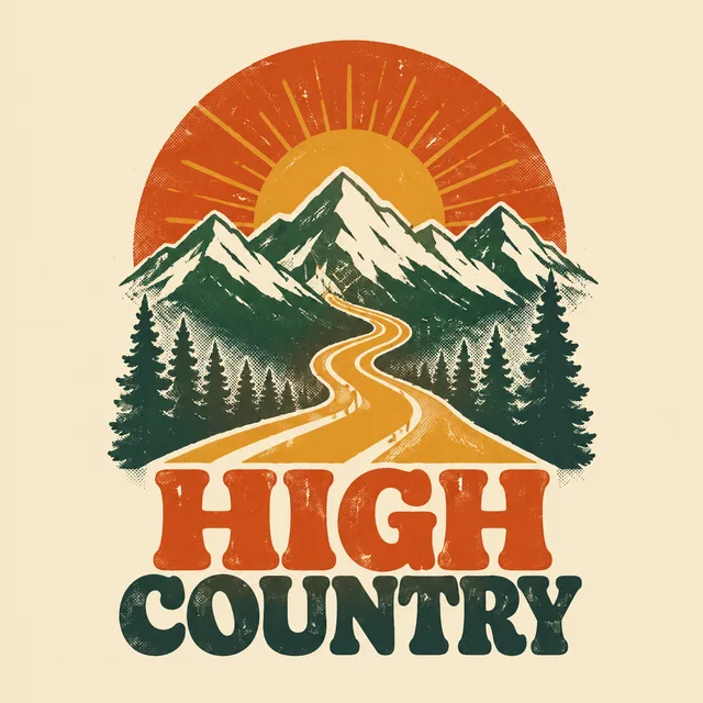 Retro screen print — 2
